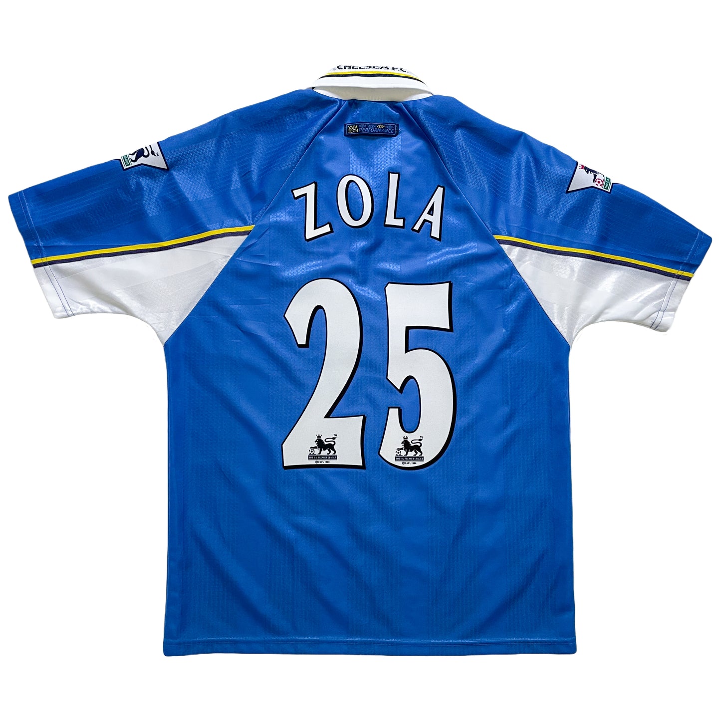1997-1999 Chelsea FC home shirt #25 Zola (M)