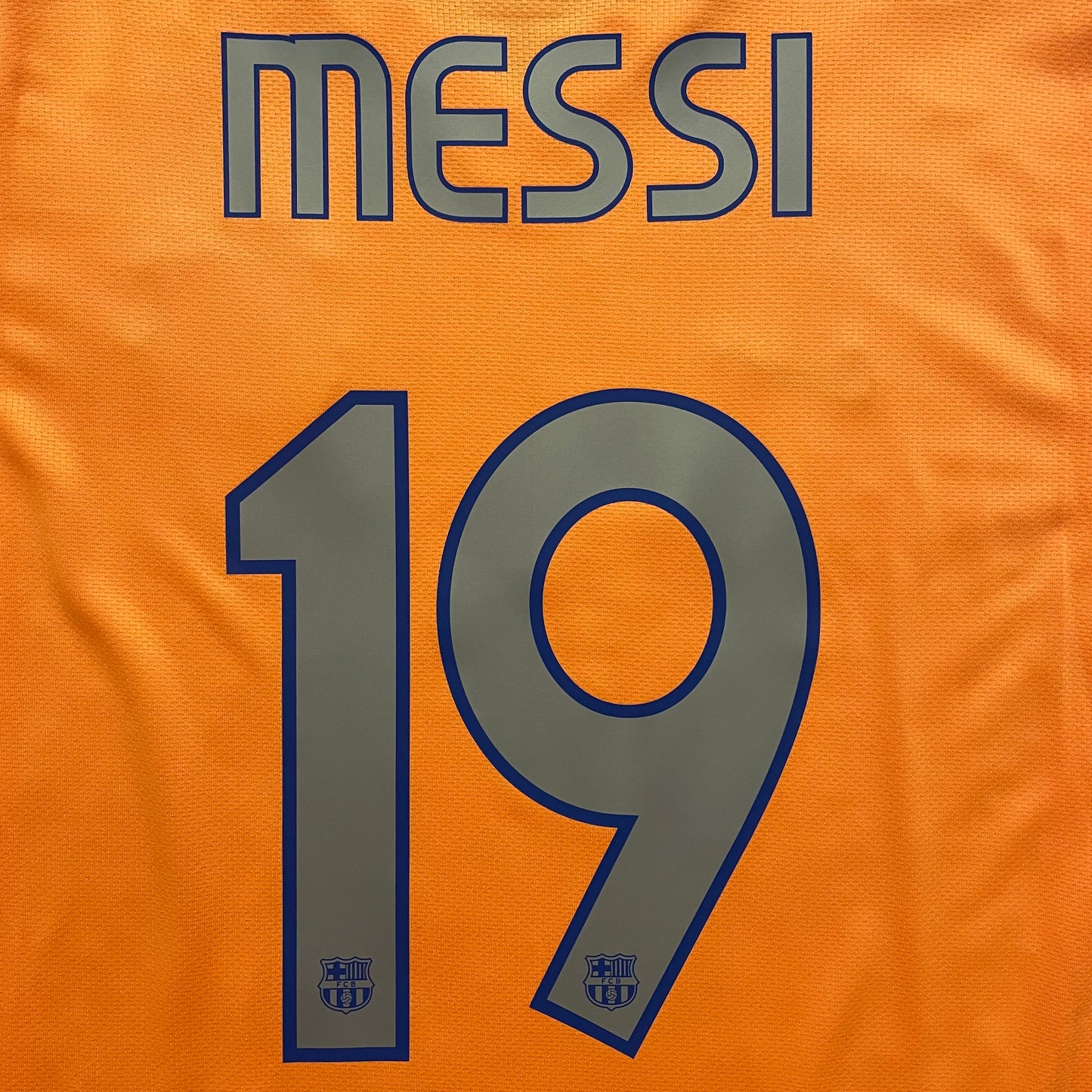 <tc>2006-2007 FC Barcelona camiseta visitante #19 Messi (L)</tc>