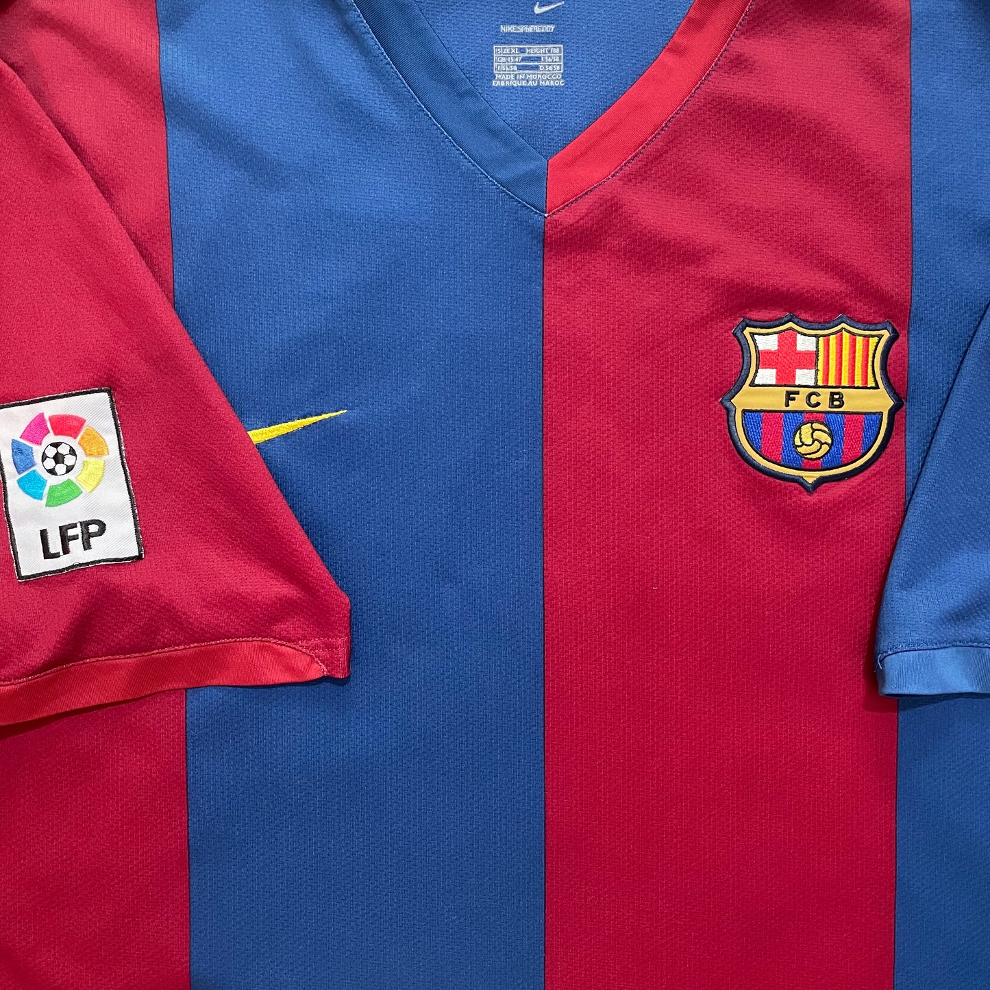 <tc>2006-2007 FC Barcelona camiseta local #19 Messi (XL)</tc>