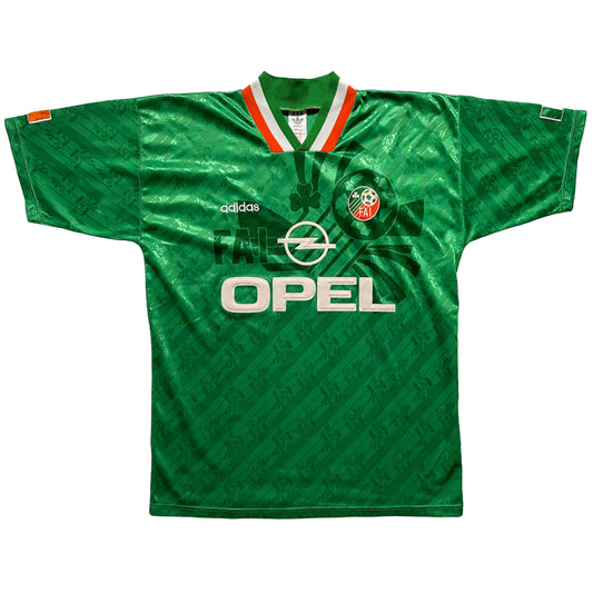 <tc>1994 Mundial Irlanda camiseta local (M)</tc>