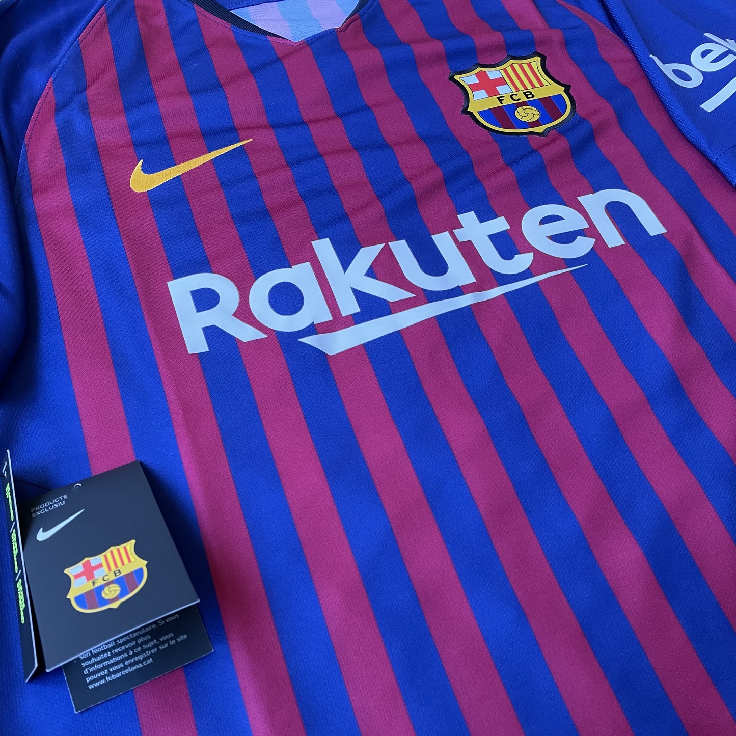 2018 2019 FC Barcelona home shirt L Football and Shirts