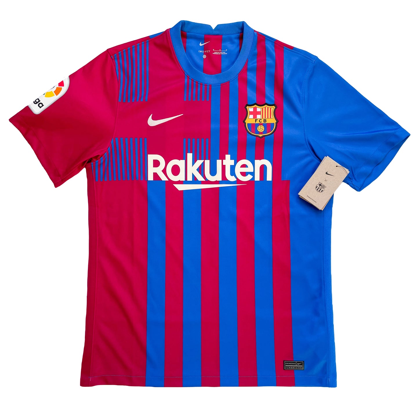 2021-2022 FC Barcelona home shirt #3 Piqué (M)