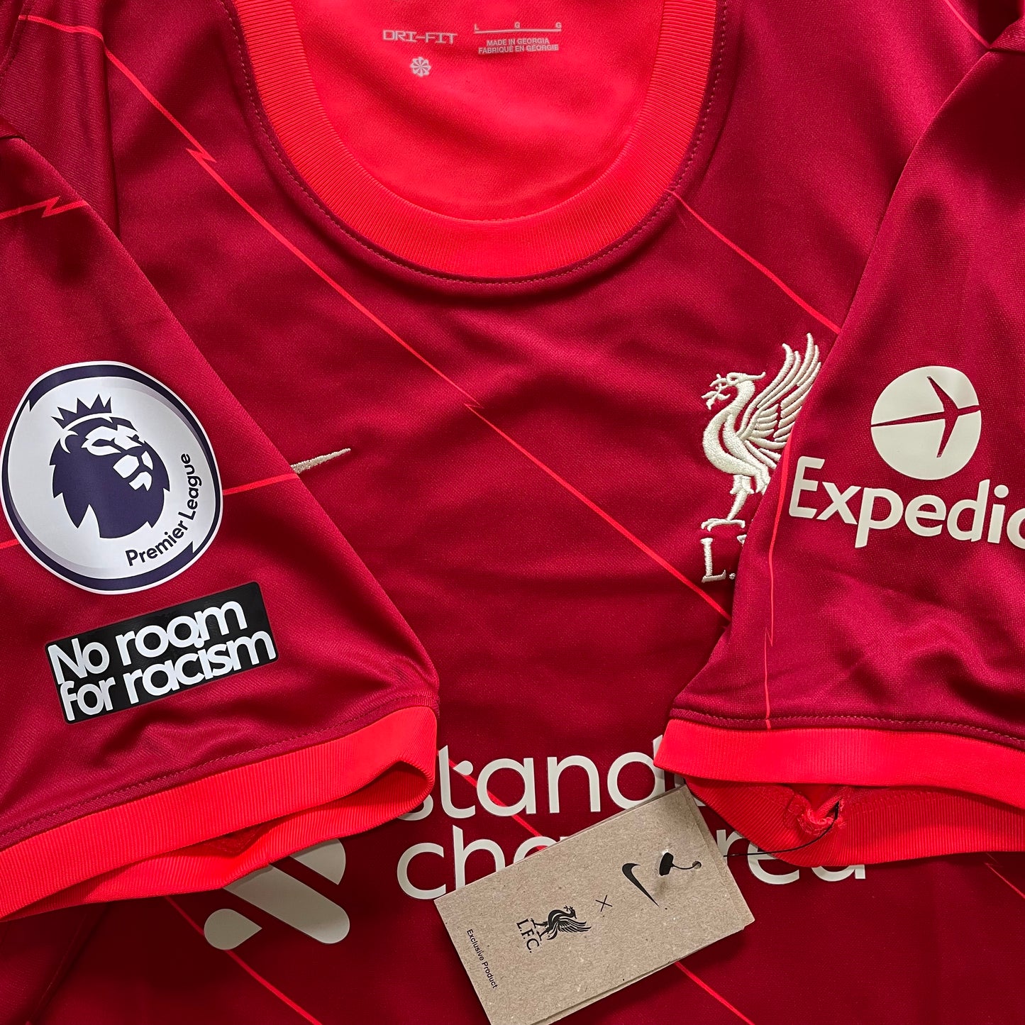 2021-2022 Liverpool FC home shirt (S, M, L, XL)
