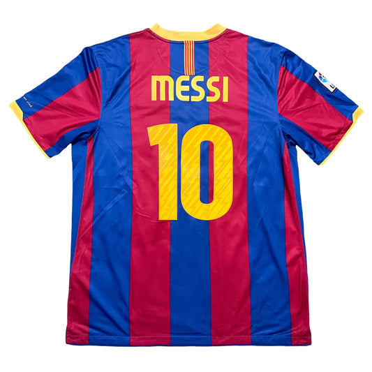 2010-2011 FC Barcelona home shirt #10 Messi (XL)