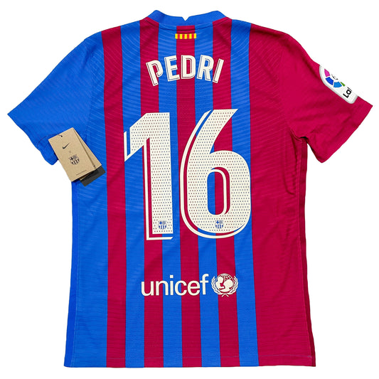 2021-2022 FC Barcelona home match shirt #16 Pedri (M)