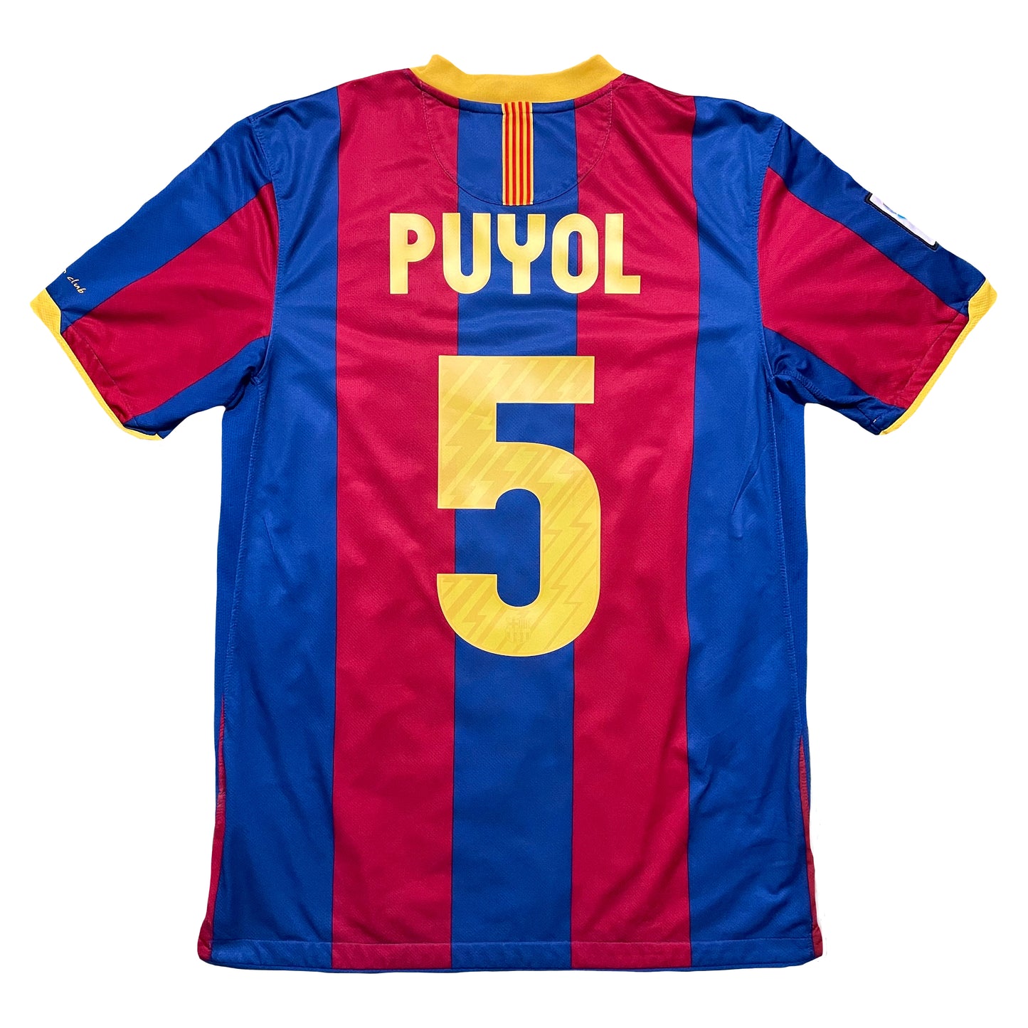2010-2011 FC Barcelona home shirt #5 Puyol (M)