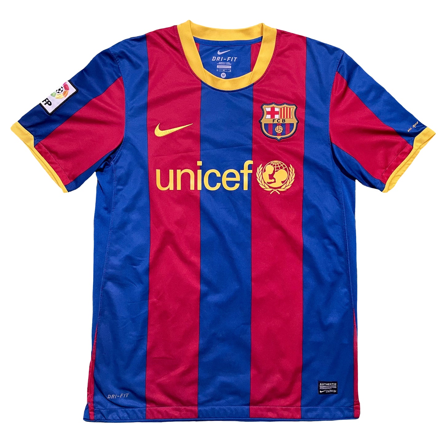 2010-2011 FC Barcelona home shirt #5 Puyol (M)