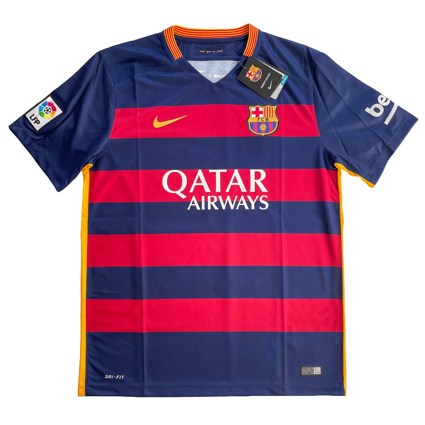 2015-2016 FC Barcelona home shirt #10 Messi (M)