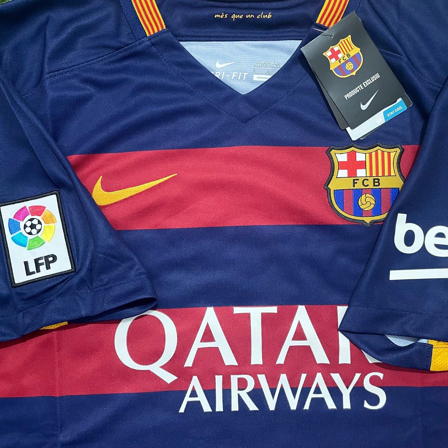 <tc>2015-2016 FC Barcelona camiseta local #10 Messi (M)</tc>
