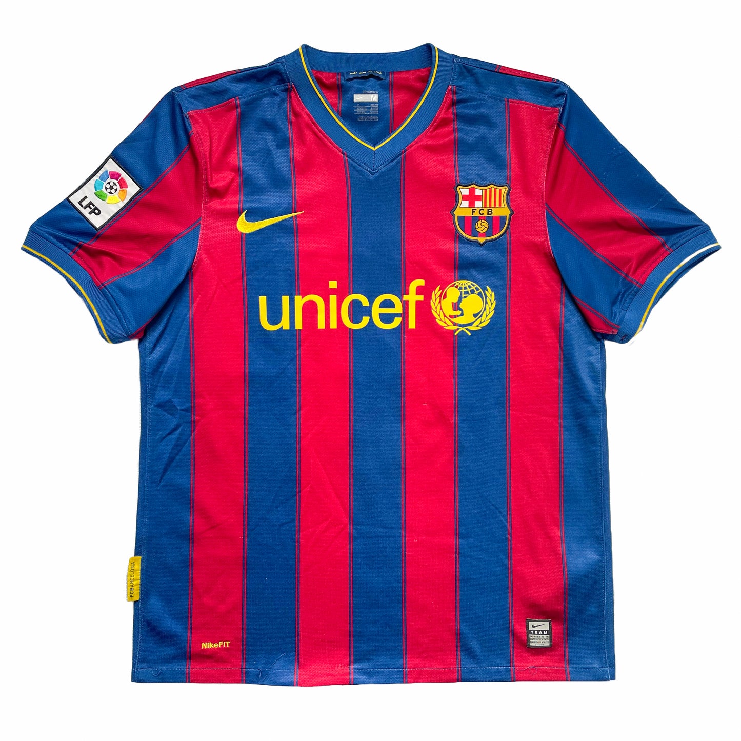<tc>2009-2010 FC Barcelona camiseta local #8 Iniesta (M)</tc>