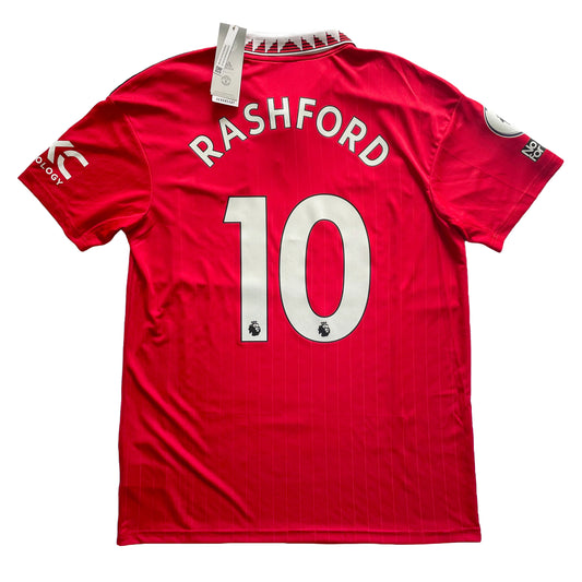 2022-2023 Manchester United FC home shirt #10 Rashford (S, M, L, XL)