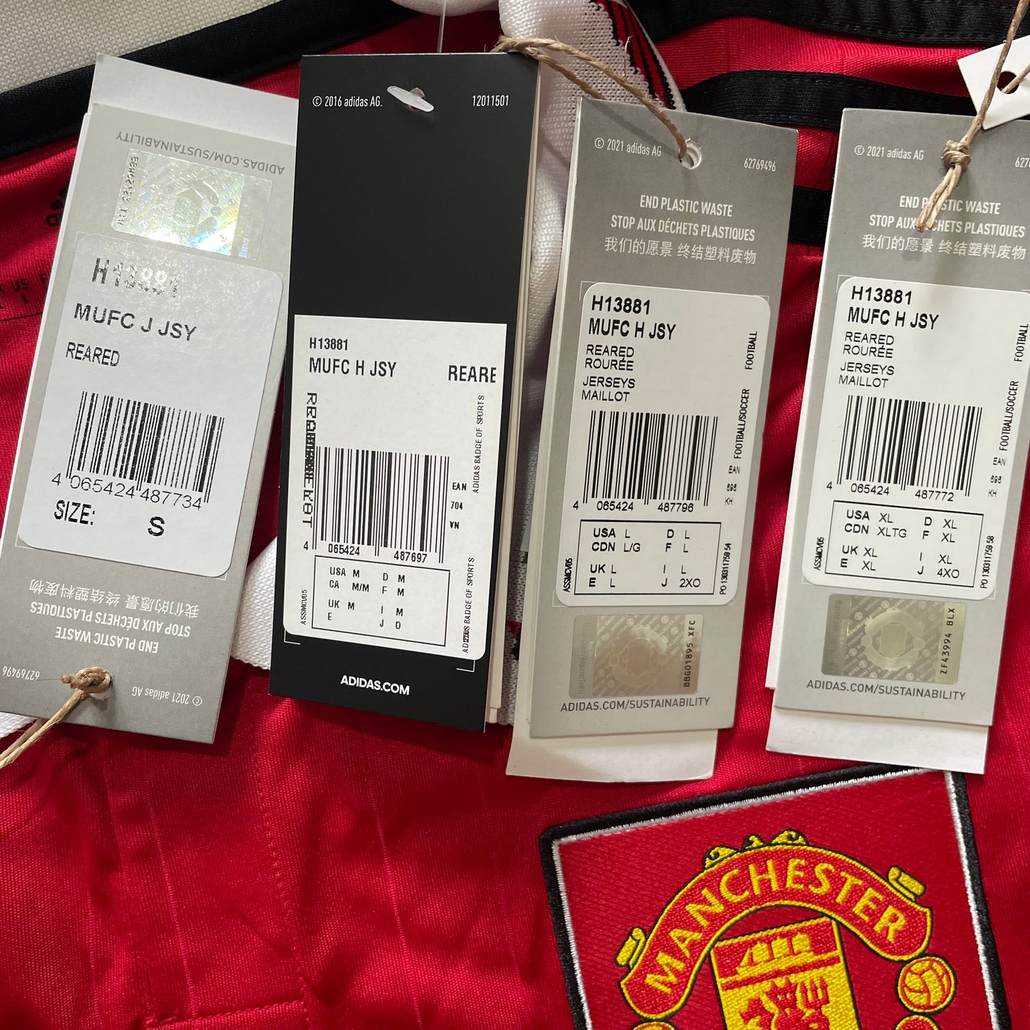 2022-2023 Manchester United FC camiseta local #10 Rashford (S, M, L, XL)