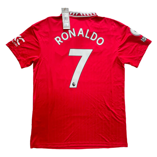 2022-2023 Manchester United FC home shirt #7 Ronaldo (L)