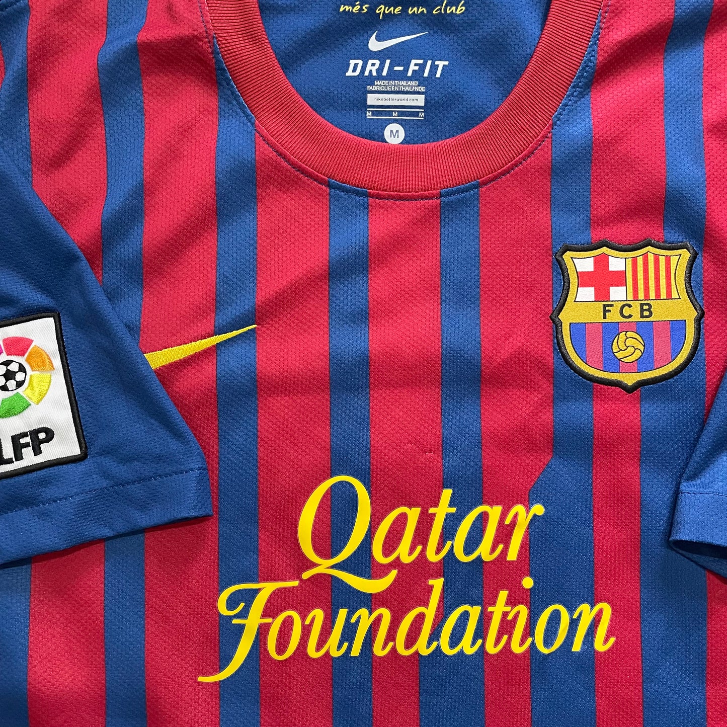 2011-2012 FC Barcelona home shirt #10 Messi (M)