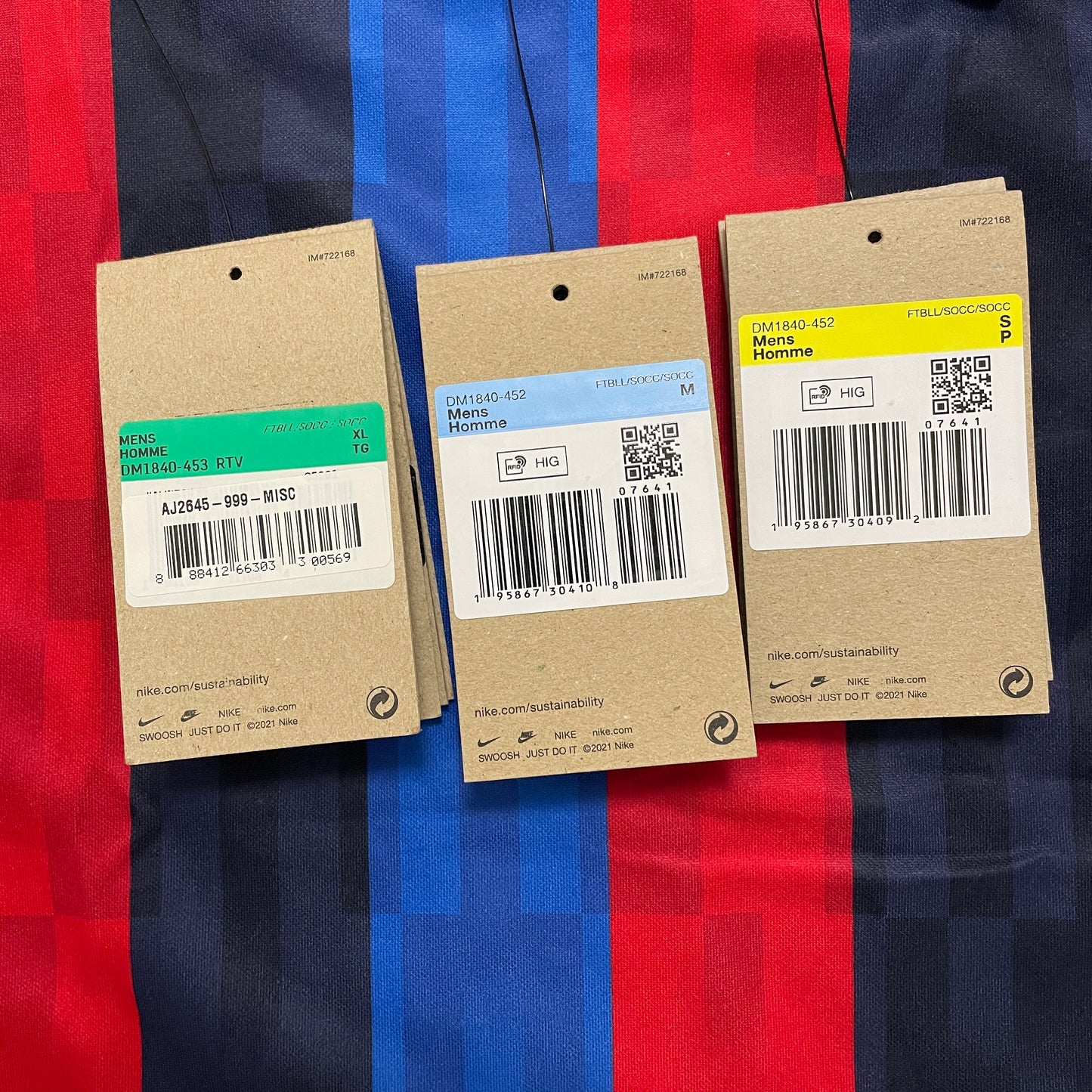 2022-2023 FC Barcelona home shirt #8 Pedri (S, XL)