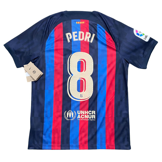 2022-2023 FC Barcelona home shirt #8 Pedri (XL)