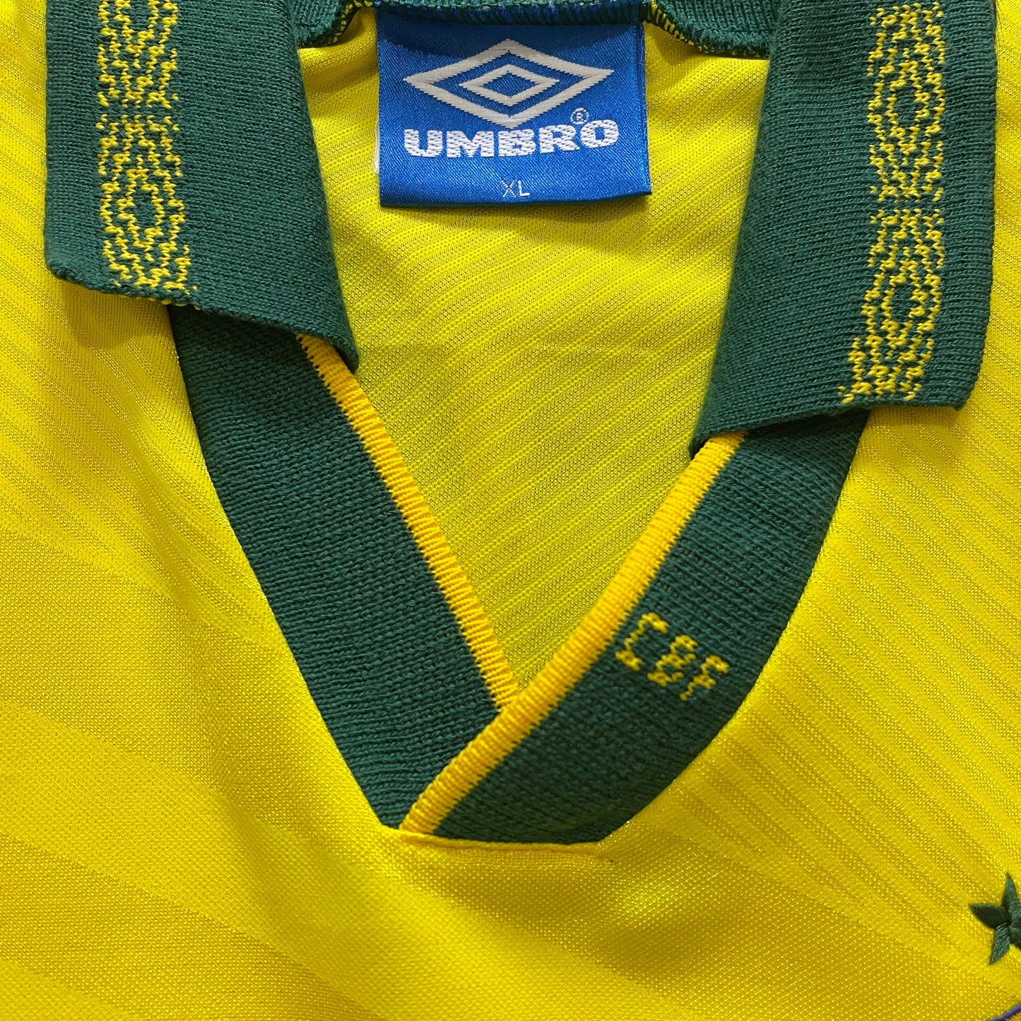 <tc>1994 Mundial Brasil camiseta local #11 Romario (XL)</tc>