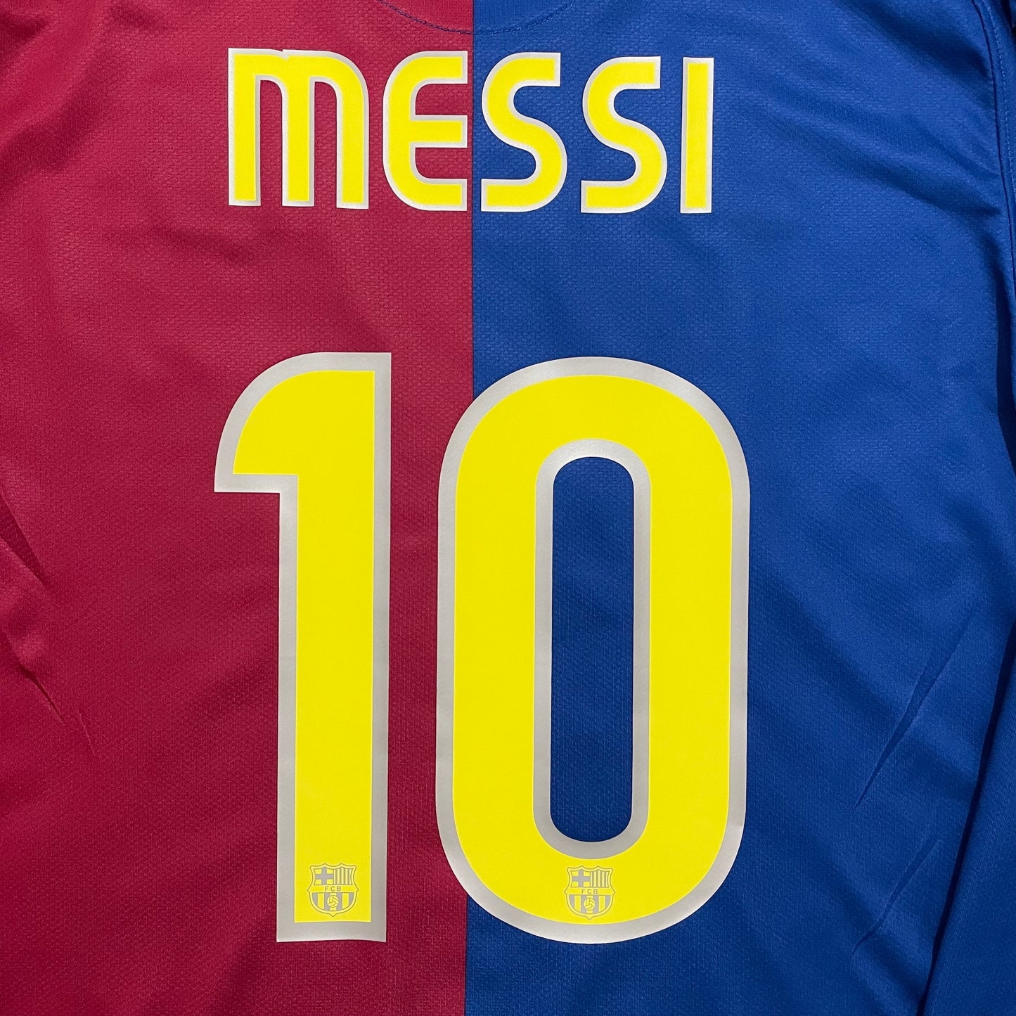 <tc>2008-2009 FC Barcelona camiseta local #10 Messi (M)</tc>