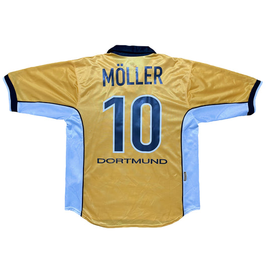 1999-2000 Borussia Dortmund home shirt #10 Möller (L)