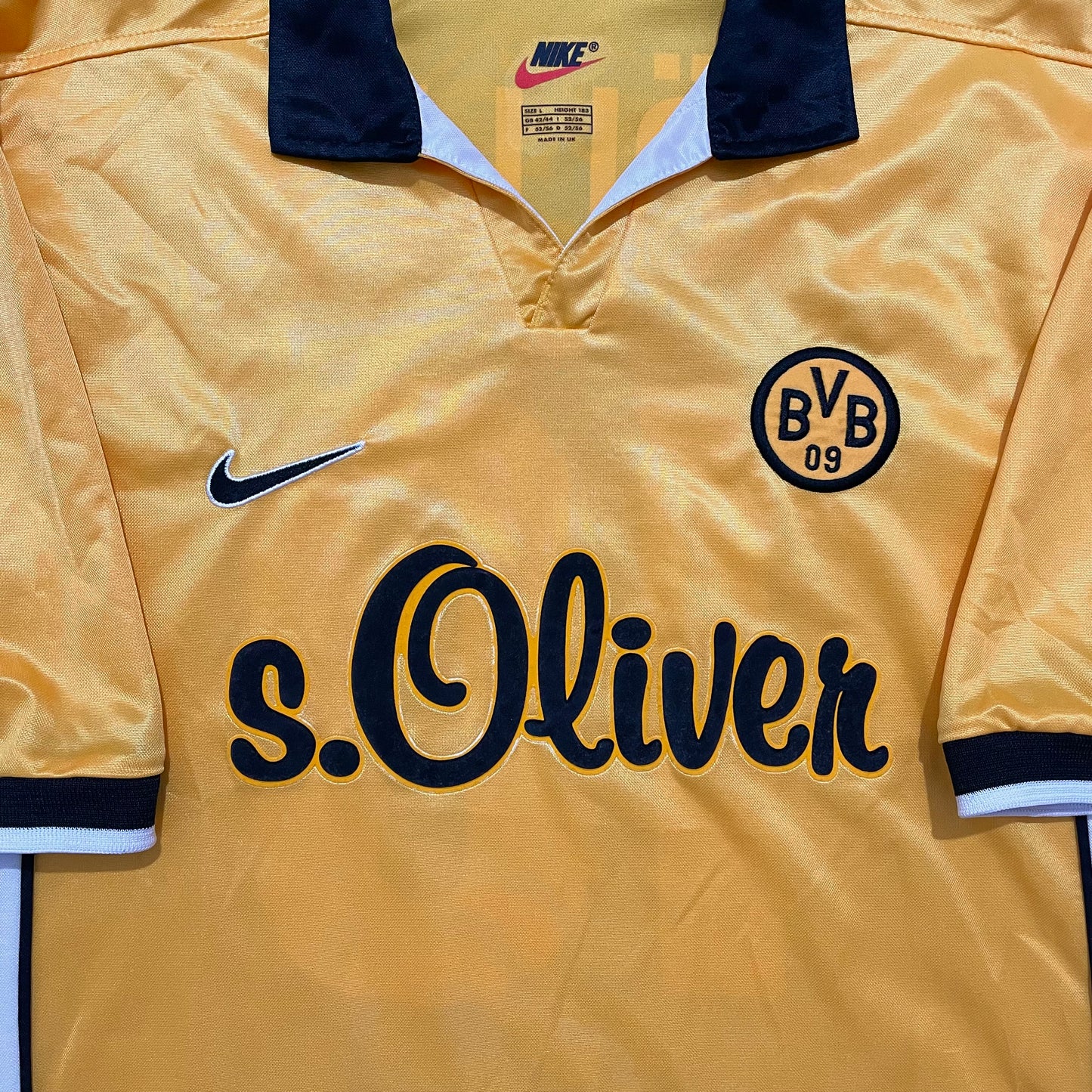 1999-2000 Borussia Dortmund home shirt #10 Möller (L)