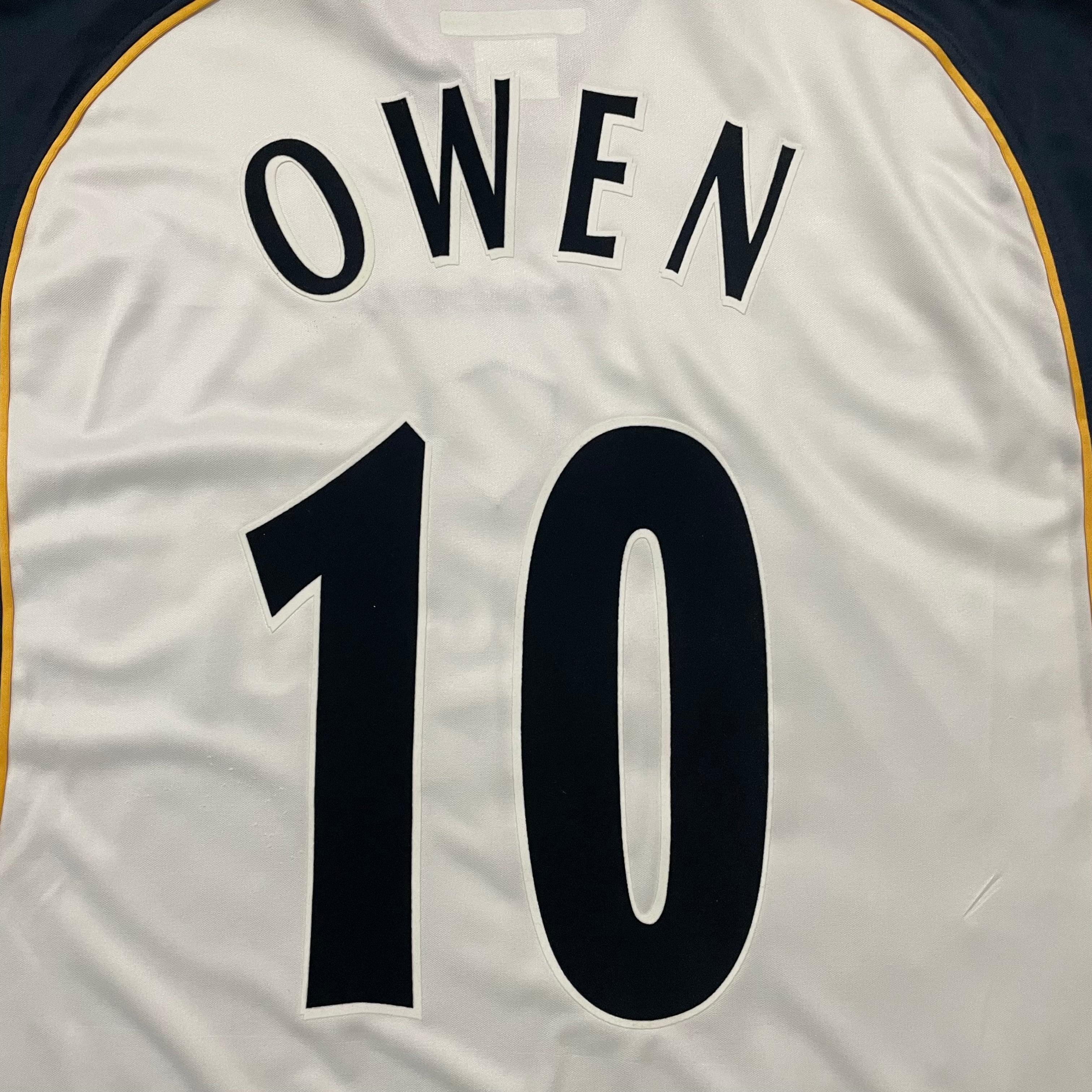 2001-2002 Liverpool FC away shirt #10 Owen (XL) – Football and Shirts