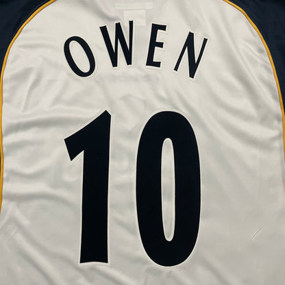 2001-2002 Liverpool FC away shirt #10 Owen (XL)