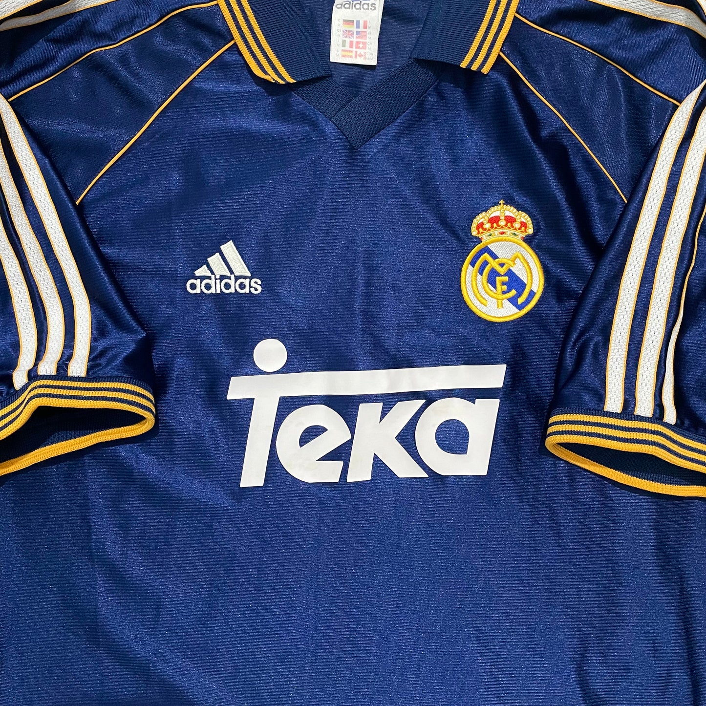 1998-1999 Real Madrid CF camiseta visitante #7 Raul (M)