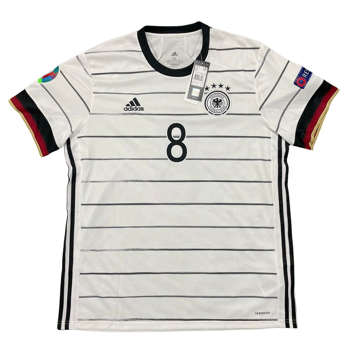 2020 Euro Germany home shirt #8 Kroos (XL)