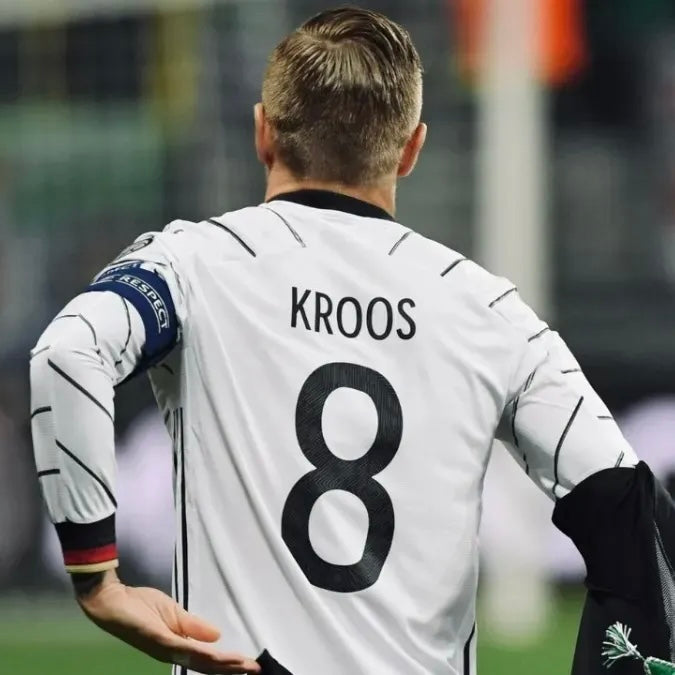 2020 Euro Germany home shirt #8 Kroos (XL) – Football and Shirts