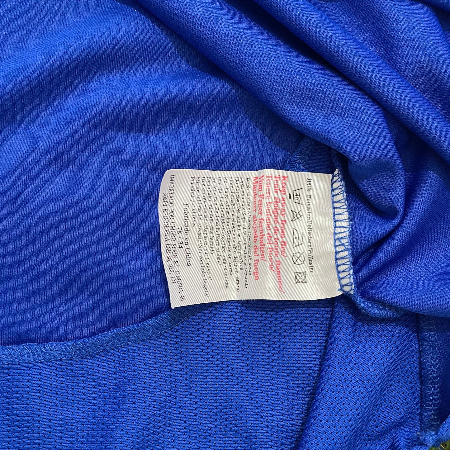 2002-2003 Chelsea FC home shirt #25 Zola (XL)