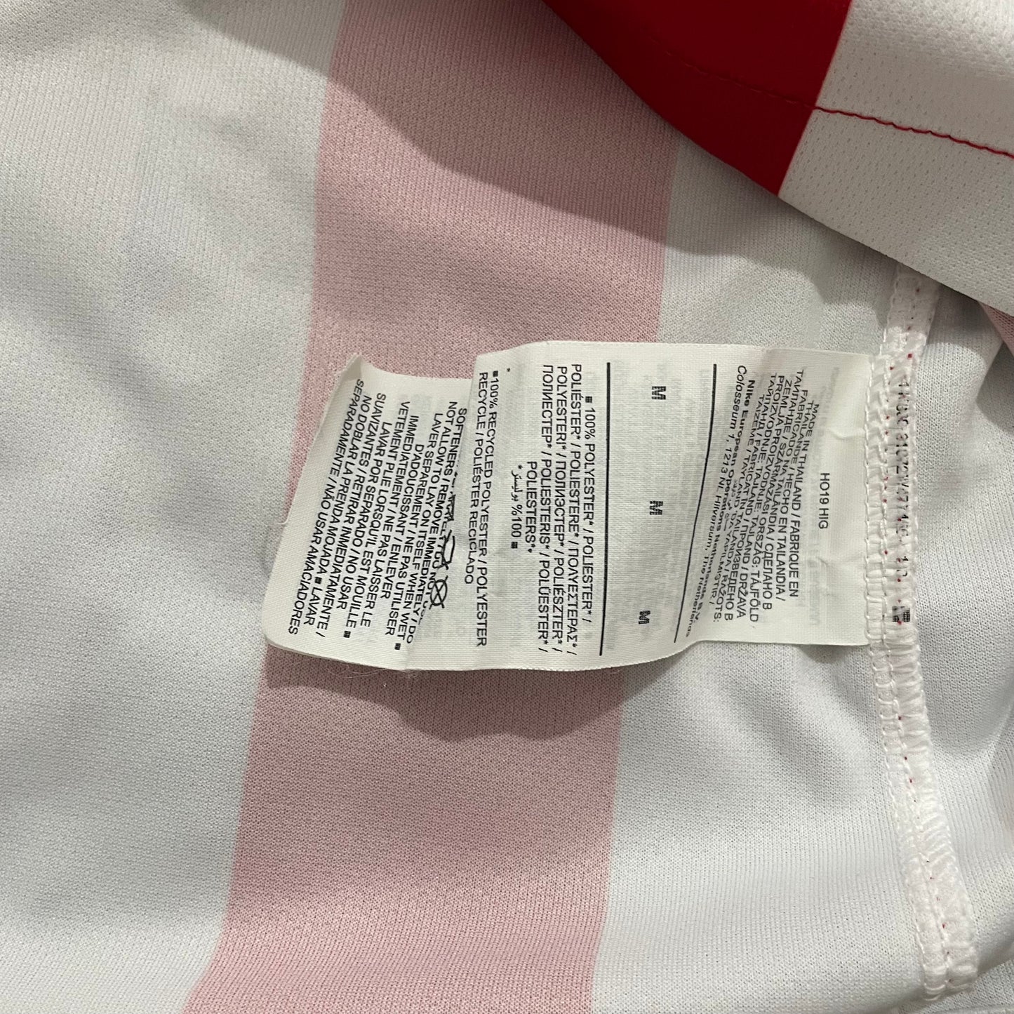 2019-2020 Atlético de Madrid camiseta local (M)