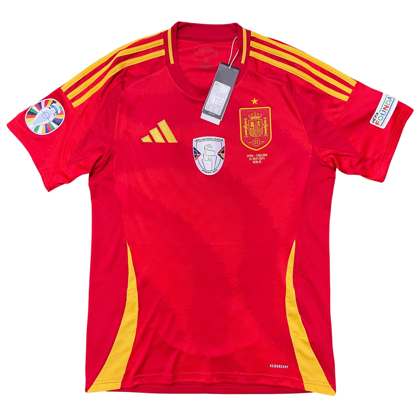 2024 Eurocopa España camiseta local (M, L, XL)