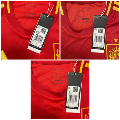 2024 Euro Spain home shirt #19 Lamine Yamal (M, L, XL)