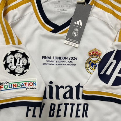 2023-2024 Real Madrid CF camiseta local (M, L, XL)