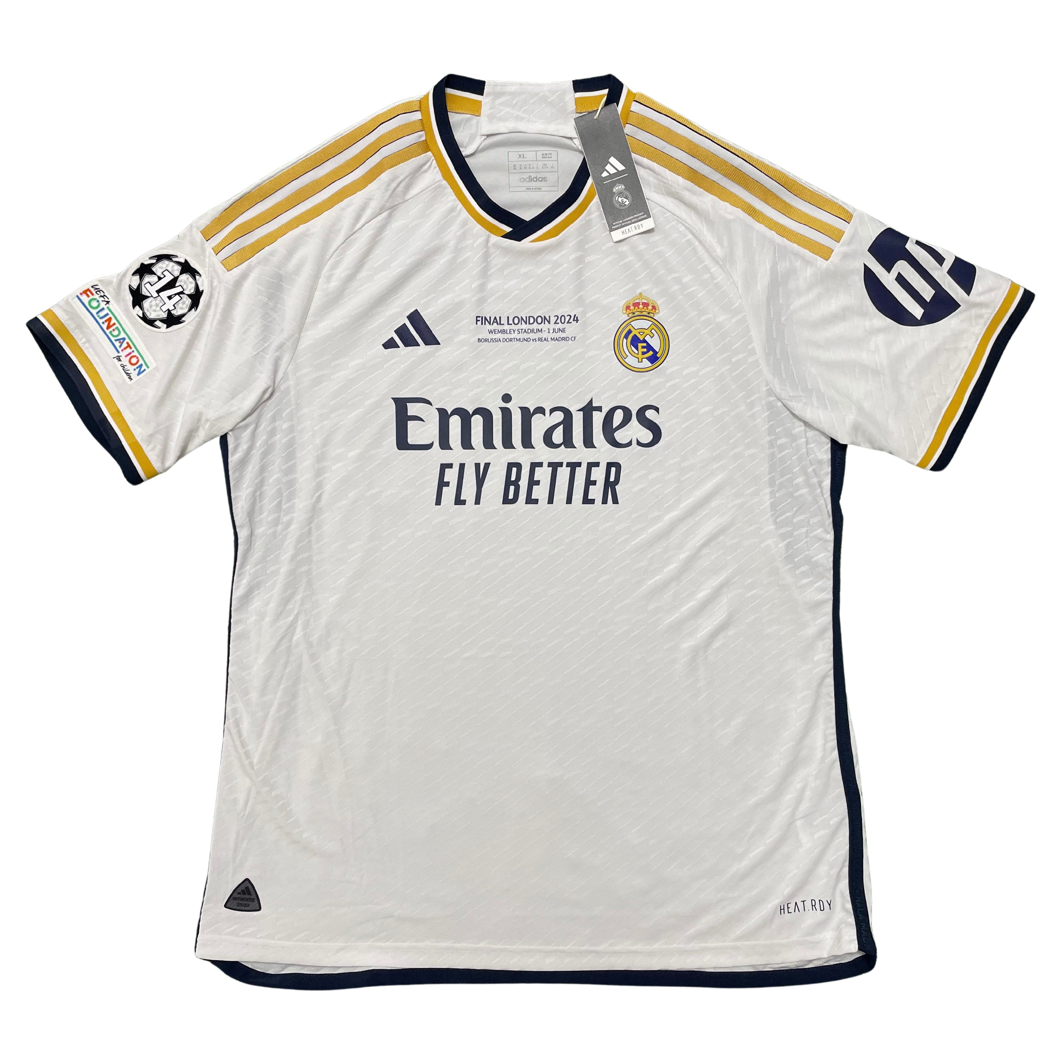 2023-2024 Real Madrid CF home match shirt (XL) – Football & Shirts