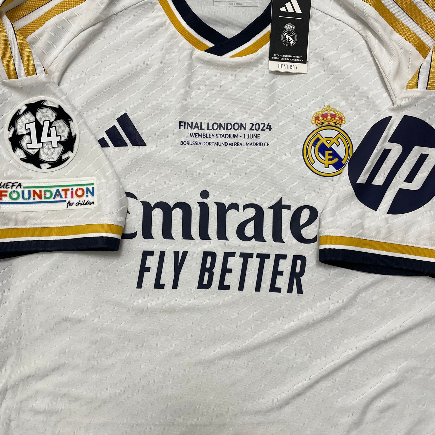 2023-2024 Real Madrid CF camiseta local versión match (XL)