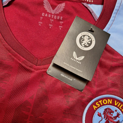 2023-2024 Aston Villa FC camiseta local (L, XL)