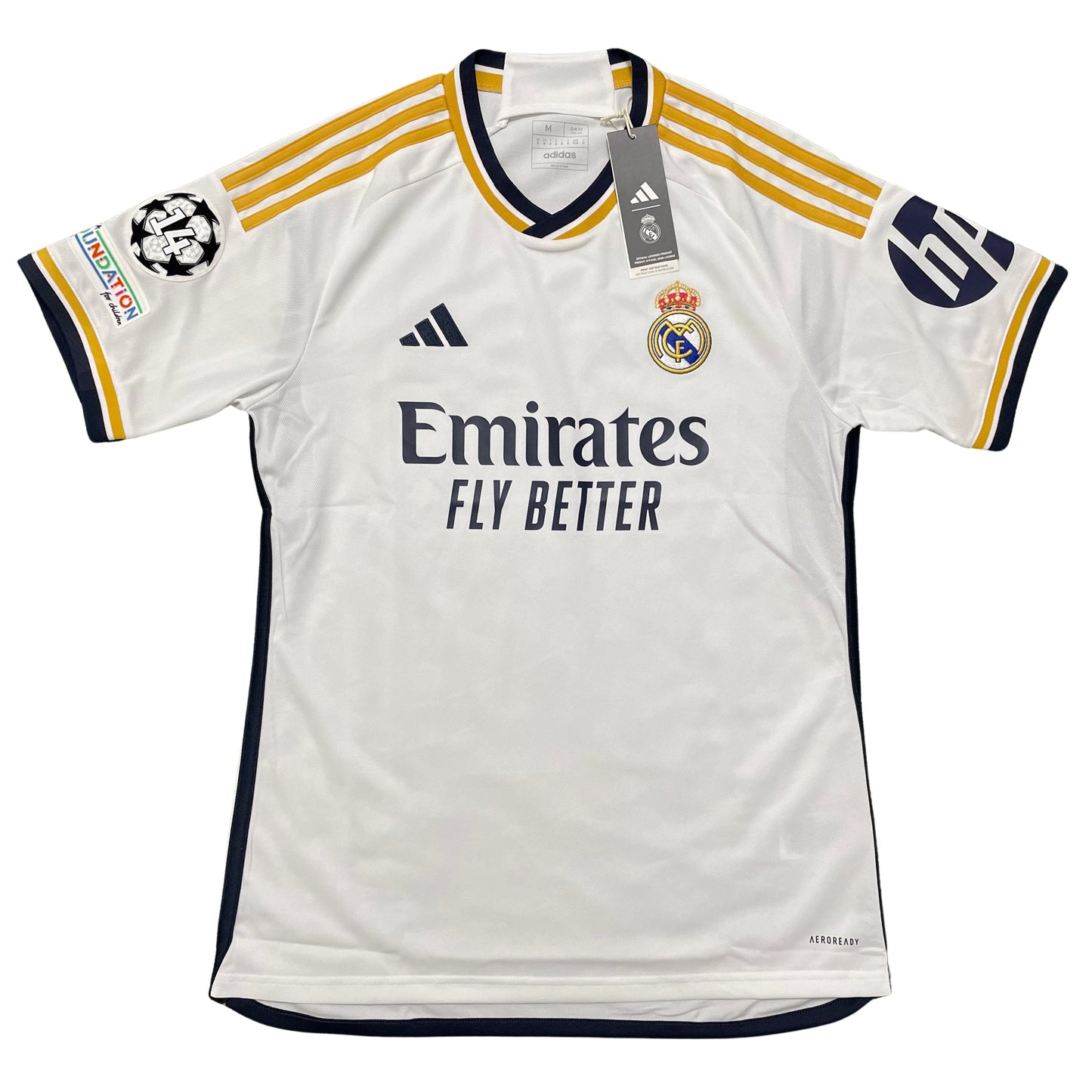 2023-2024 Real Madrid CF camiseta local (M, L, XL)