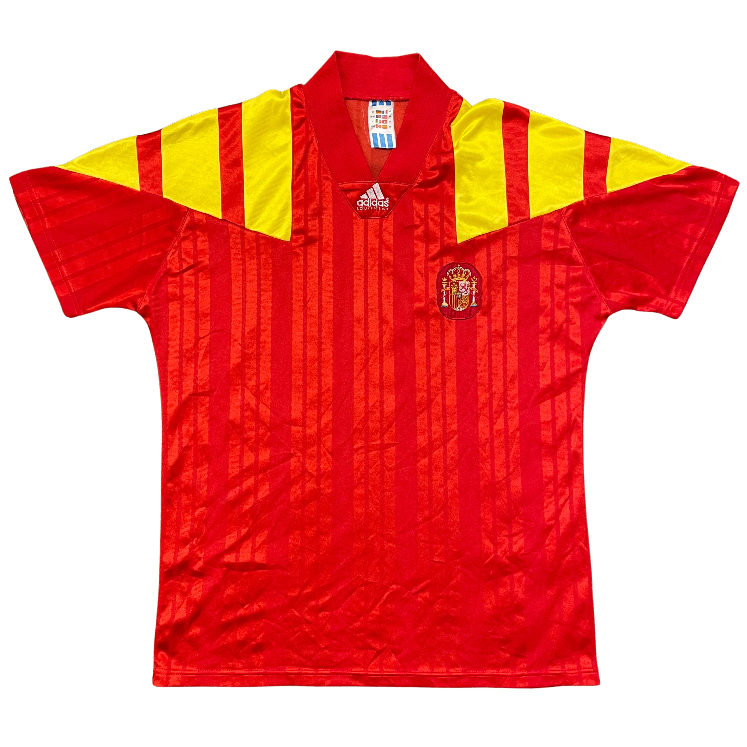 1992 Spain home shirt (M) – Football and Shirts