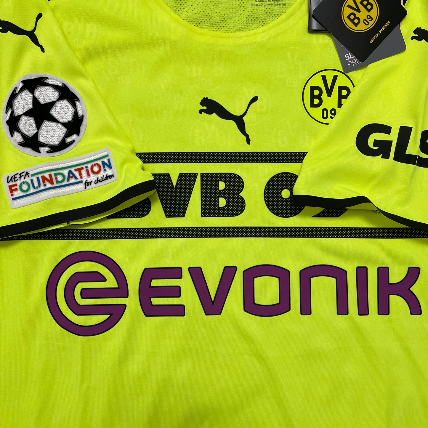 2021-2022 Borussia Dortmund home match/authentic European shirt #9 Haaland (L)