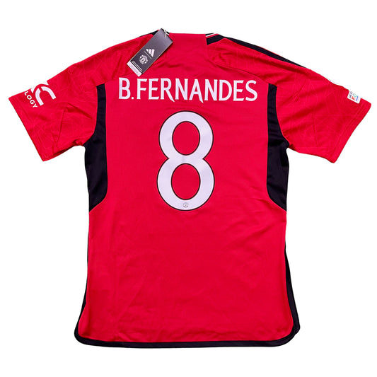 2023-2024 Manchester United FC camiseta local #8 B. Fernandes (M, L)