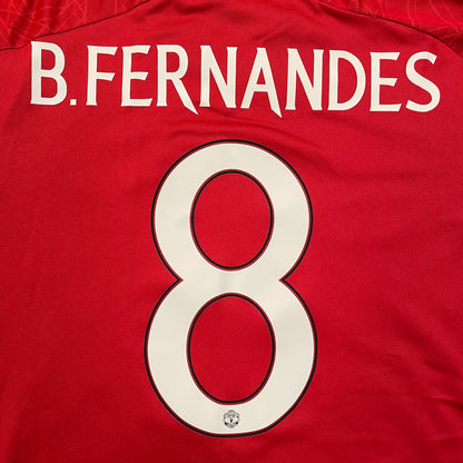 2023-2024 Manchester United FC camiseta local #8 B. Fernandes (M, L)