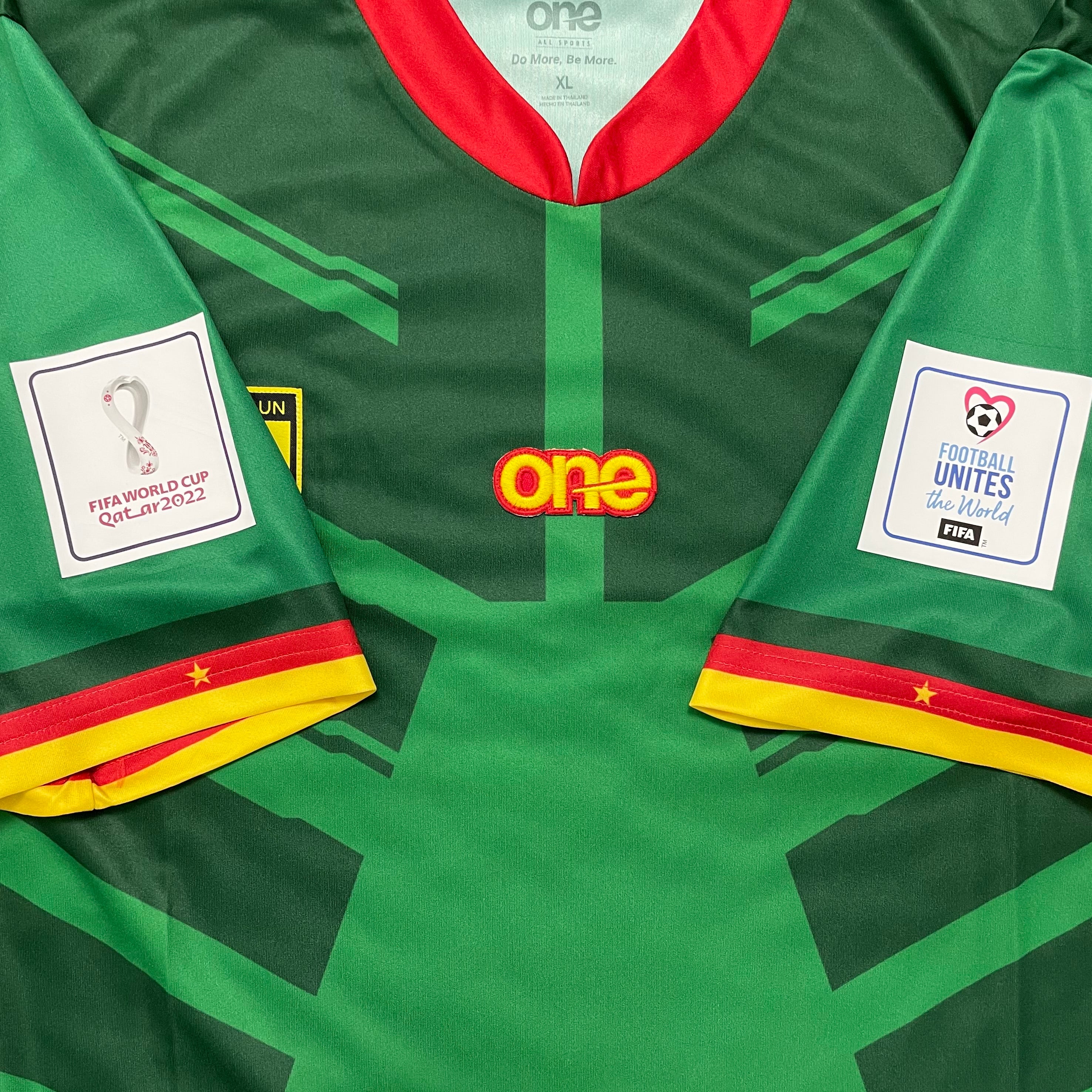 2022 World Cup Cameroon home football shirt – Football and Shirts