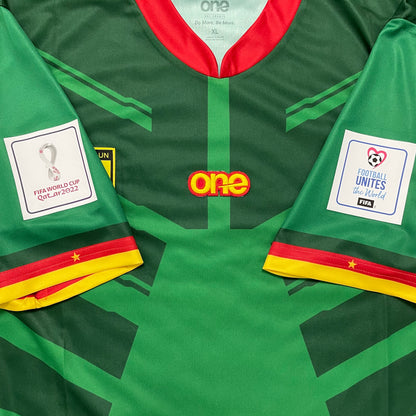 2022 Mundial Camerún camiseta local (XL)