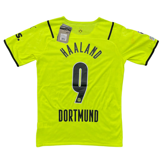 2021-2022 Borussia Dortmund camiseta europea local match/authentic #9 Haaland (L)
