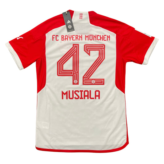2023-2024 FC Bayern Munich home shirt #42 Musiala (M, L)