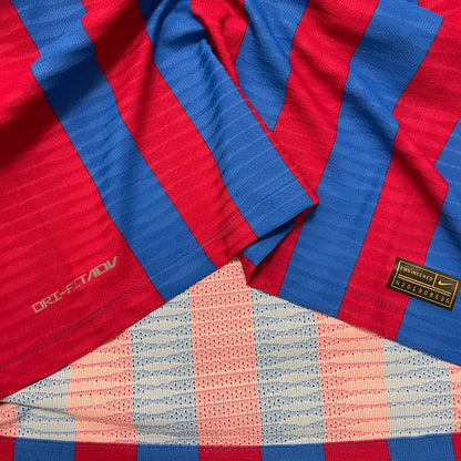 2021-2022 FC Barcelona Player Issue home shirt #3 Piqué (L)