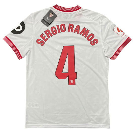 2023-2024 Sevilla FC home shirt #4 Sergio Ramos (M)