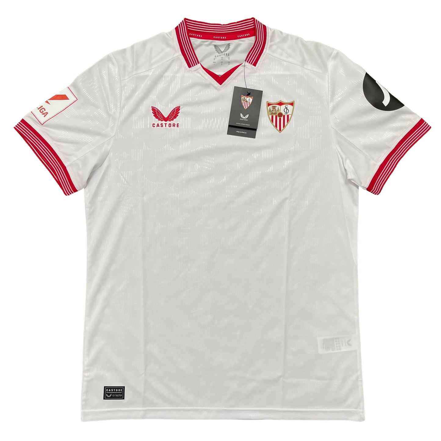 2023-2024 Sevilla FC camiseta local #4 Sergio Ramos (M)
