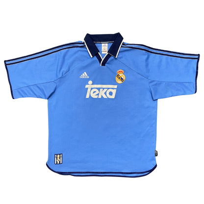 1999-2000 Real Madrid CF camiseta visitante #7 Raul (XL)